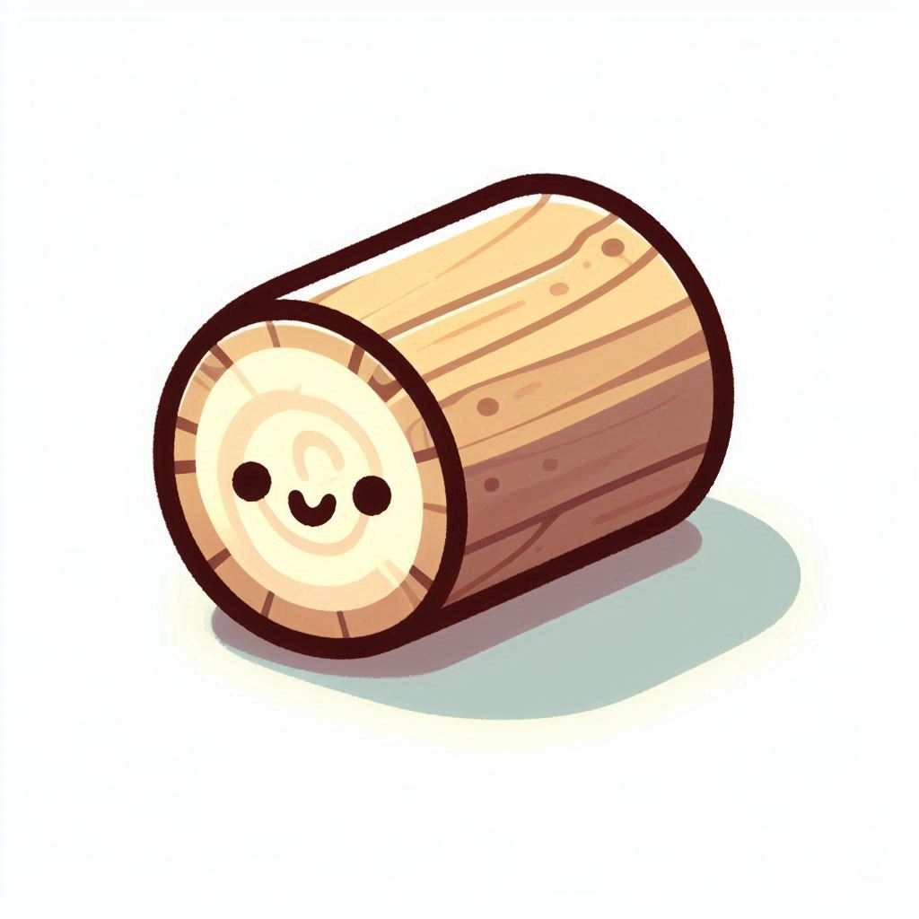 a cute log